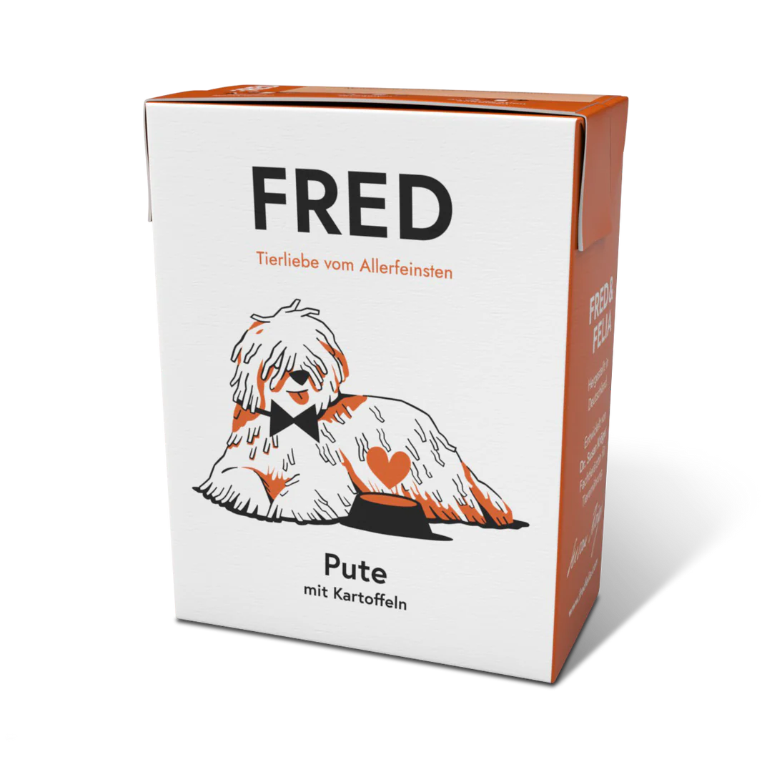 Fred Turkey with Potatoes Wet Food for Dogs (190g)