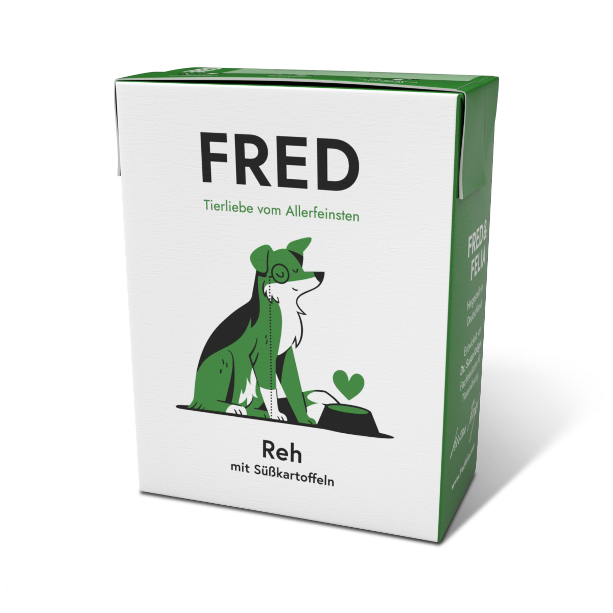 Fred Venison with Sweet Potato 390g Tetra Pak
