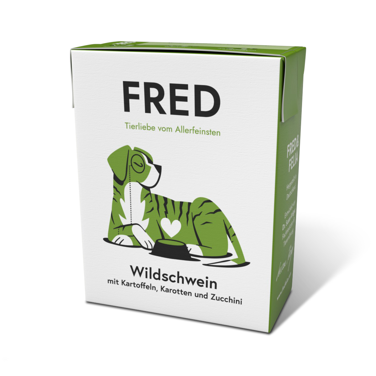 Fred wild boar with potatoes and carrots, 390g Tetra Pak