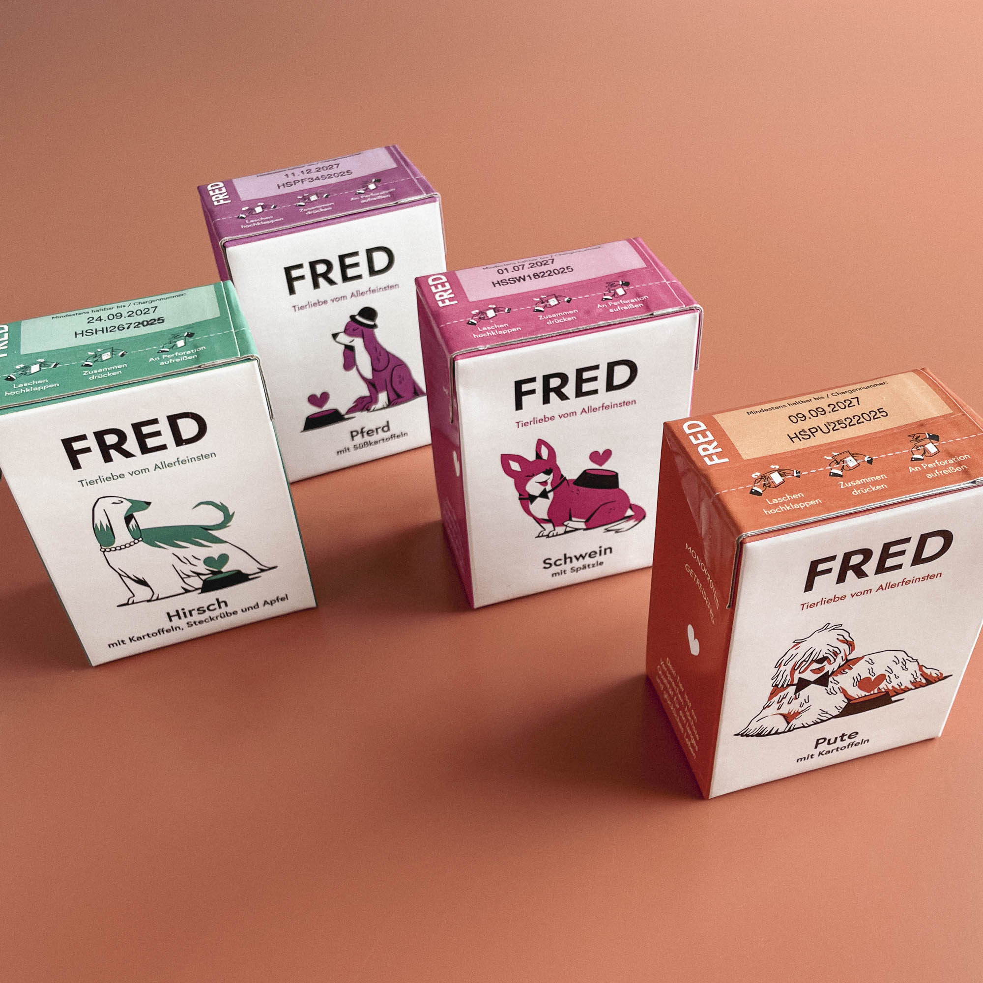 Fred Turkey with Potatoes Wet Food for Dogs (190g)