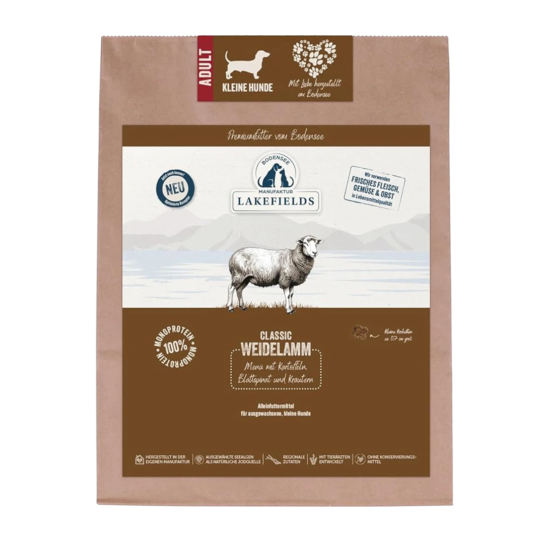 Single Protein Lamb Dry Food for Small Dogs